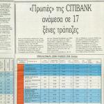 Οι Ελληνικές Τράπεζες και η πορεία τους το 1988 με τη γλώσσα των αριθμών